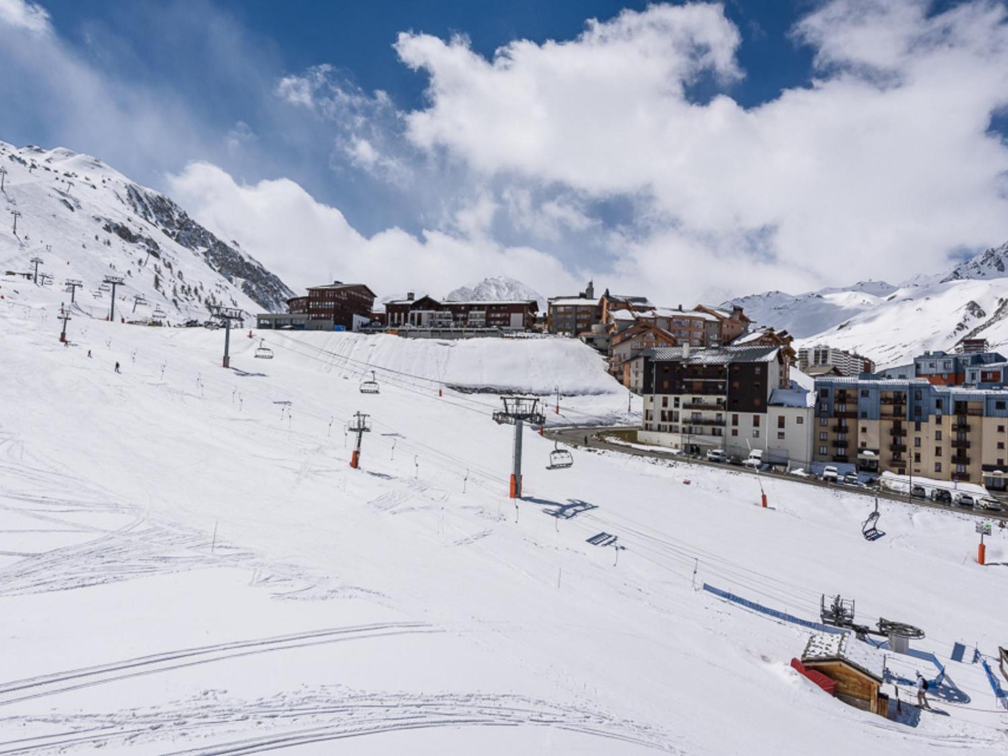 Appartement Renove Avec Balcon, Skis Aux Pieds, Wifi A Tignes Le Lavachet - Fr-1-502-359 Luaran gambar